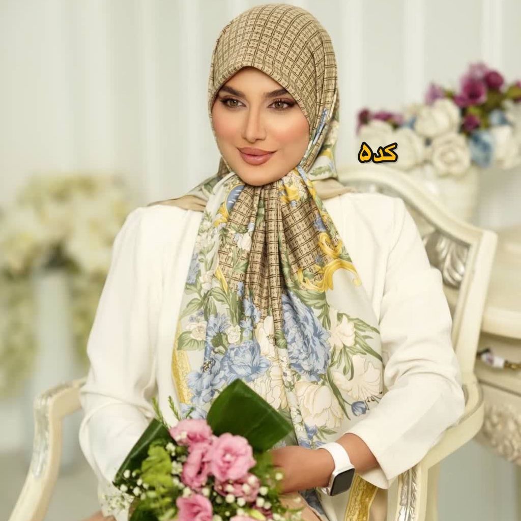 خرید انلاین روسری ابریشم توییل برند