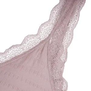 خرید اینترنتی قیمت ست نیمتنه و شورت دانتل ژاکارد فری سایز با کاپ متحرک و فاق نخی