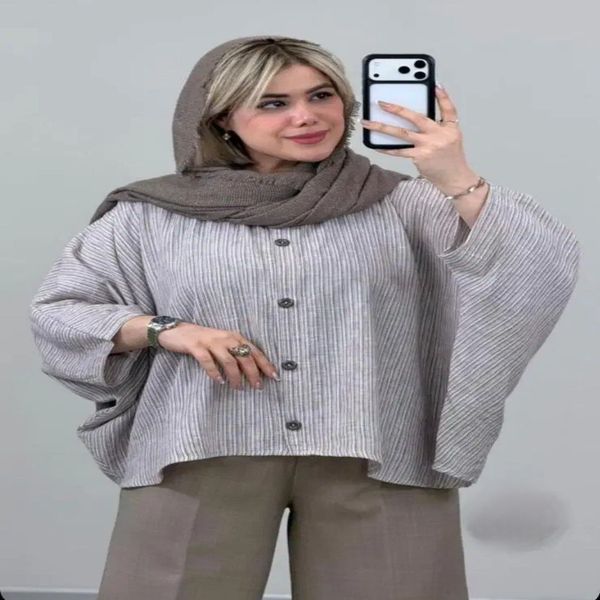 شومیز استین کیمونو  کد 1066
