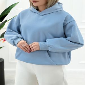 خرید اینترنتی قیمت هودی ساده دورس زنانه تو کرکی کلاهدار