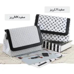 خرید اینترنتی قیمت کیف پاسپورتی چرم مصنوعی زنانه روزمره ابعاد 28 در 18 در 10 سانتیمتر