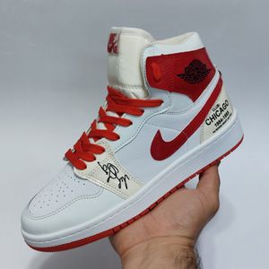 خرید اینترنتی کتانی ترند و پرطرفدار نایک جردن طرح شیکاگو ساقدار Nike Jordan Chicago