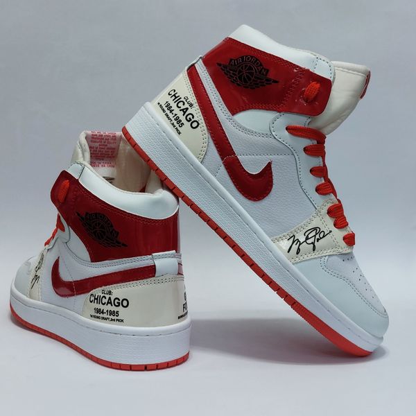 کتانی ترند و پرطرفدار نایک جردن ساقدار طرح شیکاگو امضا Nike Jordan Chicago
