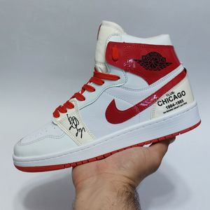 خرید انلاین کتانی ترند و پرطرفدار نایک جردن طرح شیکاگو ساقدار Nike Jordan Chicago