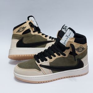 قیمت کتانی ساقدار نایک جردن تراویس کرم سبز سدری Nike Jordan Travis