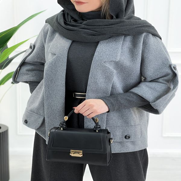 کت زنانه ژیکان پلار جلوباز