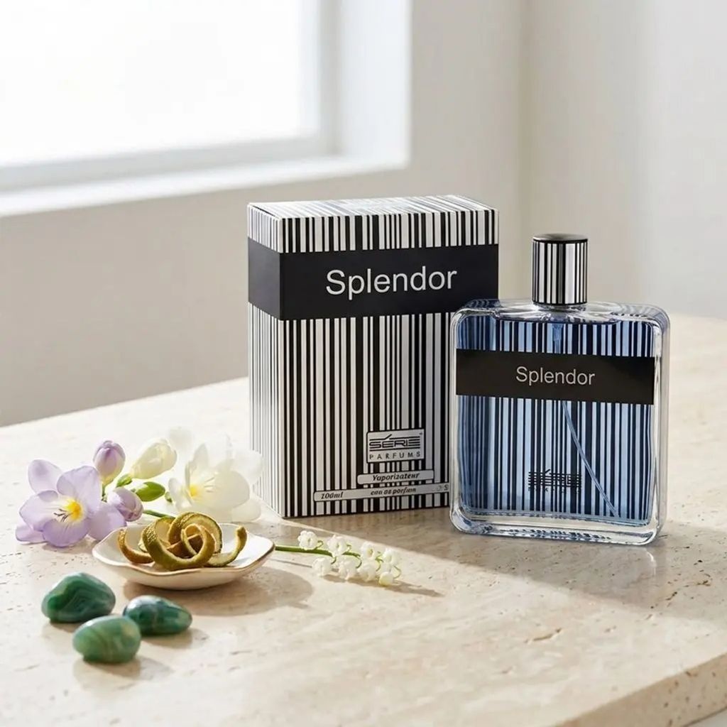 فروش اینترنتی عطر ادکلن مردانه اسپلندور بلک اصل حجم 100 میل رایحه خنک و شیرین