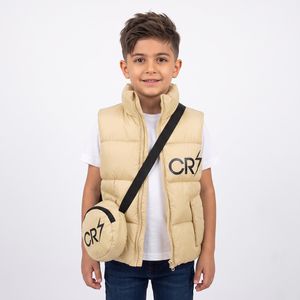 پافر کیفدار پسرانه CR7 کرم کد 11908