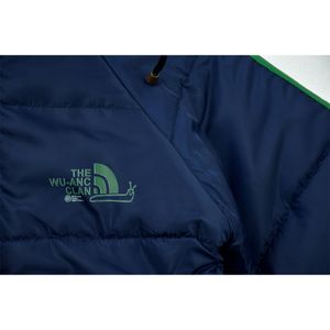 خرید اینترنتی قیمت کاپشن پسرانه THE WU سورمه ای کد 11898