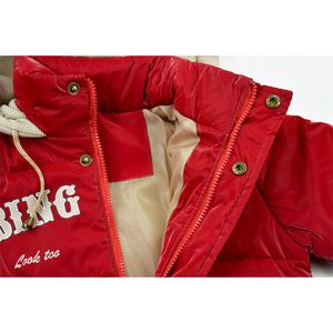خرید اینترنتی قیمت کاپشن سیلیکونی پسرانه BING قرمز کد 11905