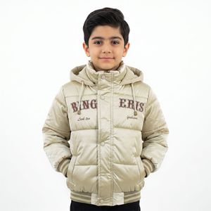 کاپشن سیلیکونی پسرانه BING صدفی کد 11905