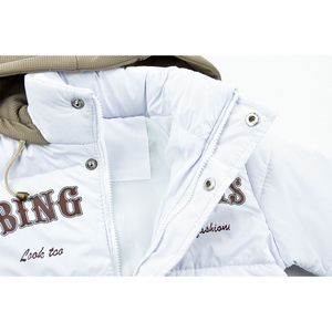 خرید اینترنتی قیمت کاپشن سیلیکونی پسرانه BING سفید کد 11905