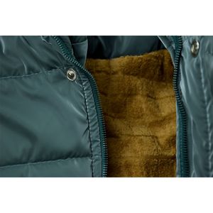 خرید اینترنتی قیمت کاپشن پسرانه سلیکونی کلمبیا رنگ سبز کد 11896