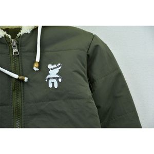 خرید اینترنتی قیمت کاپشن بچه گانه تدی کلاه خز یشمی کد 11902
