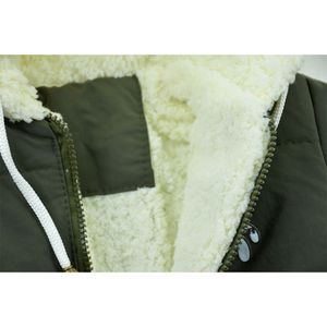 خرید اینترنتی قیمت کاپشن بچه گانه تدی کلاه خز یشمی کد 11902