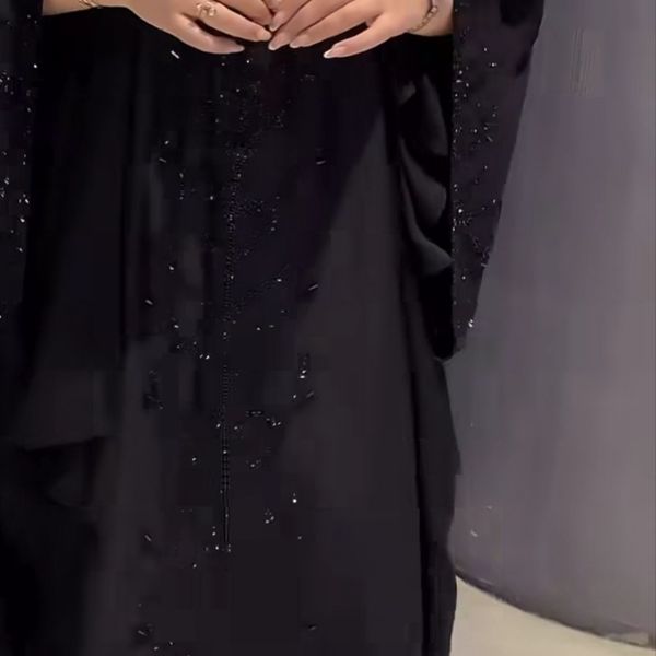 عبای مهتاب سنگدوزی شده