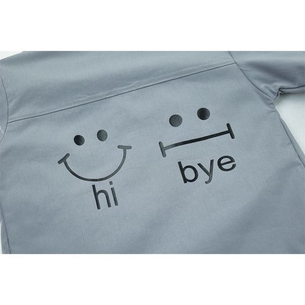 ست کت شلوار و تیشرت HI BYE دخترانه طوسی کد 7562