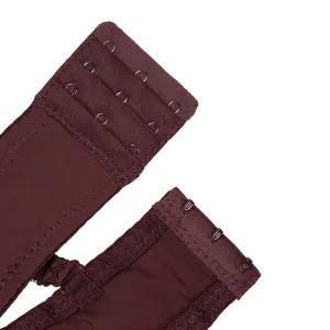 خرید اینترنتی قیمت ست شورت و سوتین اسفنجی میکروفایبر هارنس قلب نگین دار زنانه