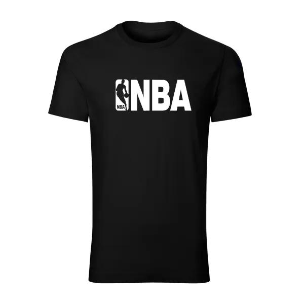تیشرت یقه گرد مردانه طرح NBA مدل x5747 مناسب چهار فصل تن پوش شیک و اندامی