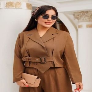 خرید اینترنتی قیمت کت کراپ یقه انگلیسی طرح جلیقه کد 1075