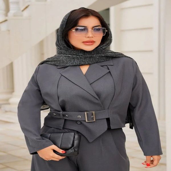 کت کراپ یقه انگلیسی طرح جلیقه کد 1075
