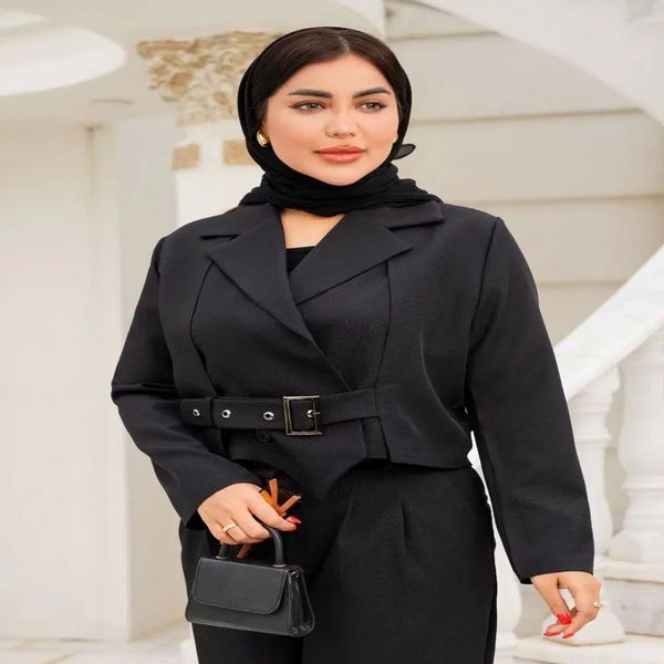 کت کراپ یقه انگلیسی طرح جلیقه کد 1075