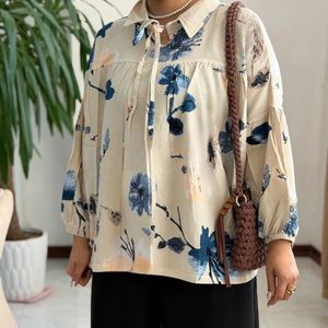 مشخصات شومیز عروسکی گلدار