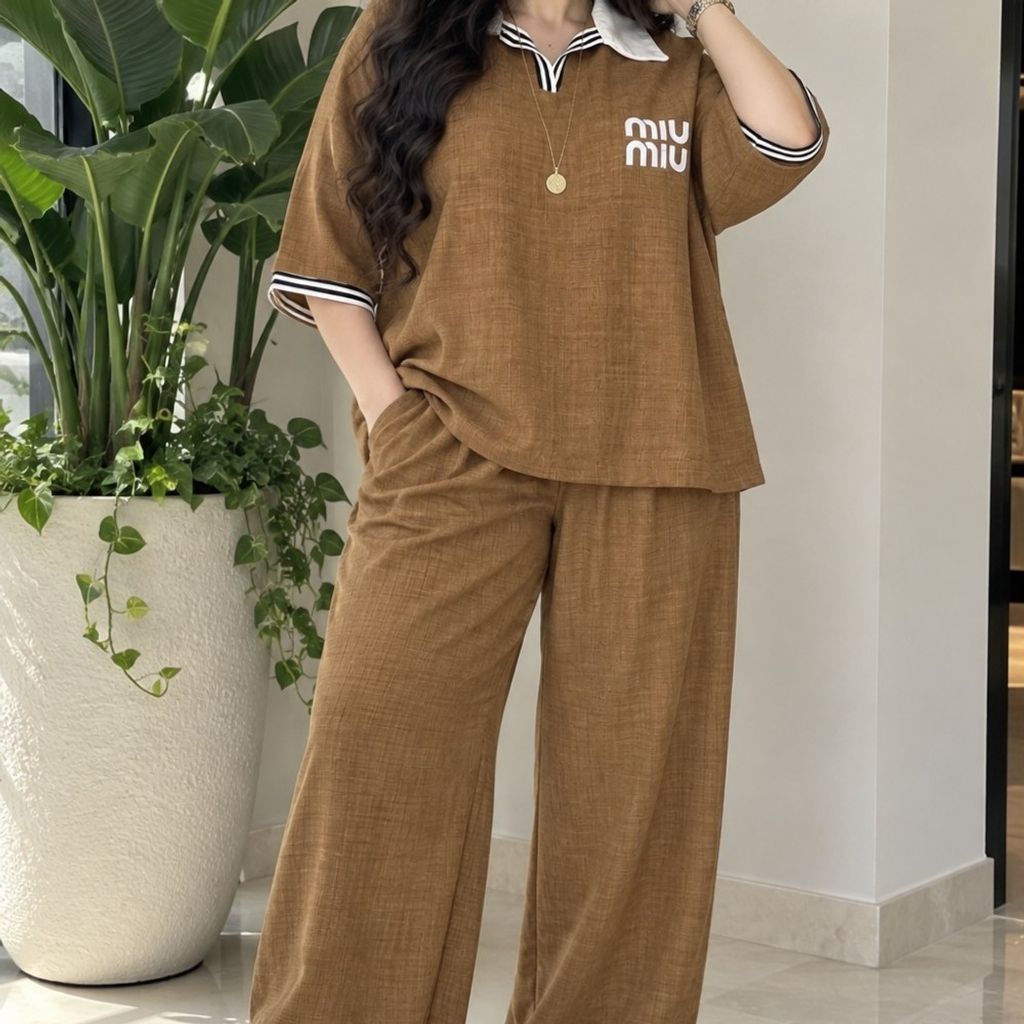 فروش اینترنتی ست اسپرت زنانه دخترانه تیشرت شلوار شیک تن خور بی نظیر جنس صوفیا
