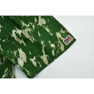 خرید اینترنتی قیمت شلوارک مردانه راحتی طرح چریکی سبز کد 11863