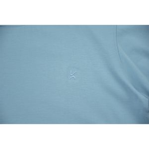 خرید اینترنتی قیمت تیشرت بیسیک مردانه پنبه خالص آبی کد 11856