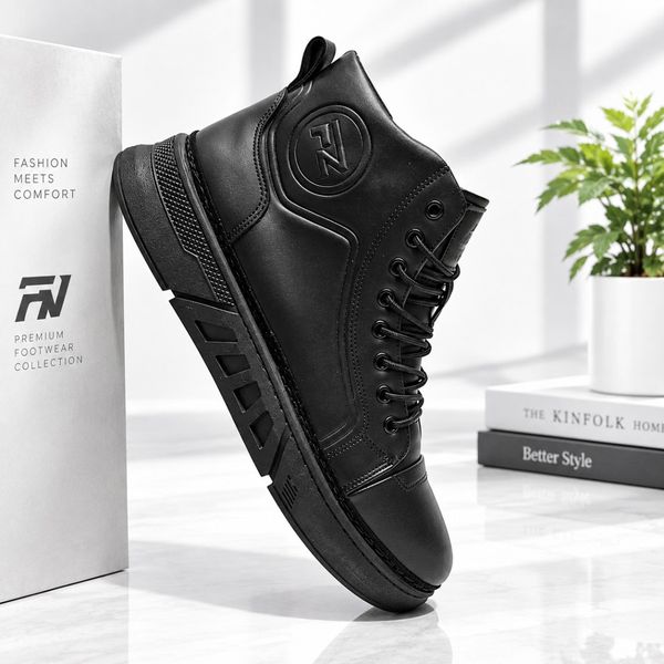 نیم بوت پرطرفدار مردانه طرح بامبو Bambo Boots