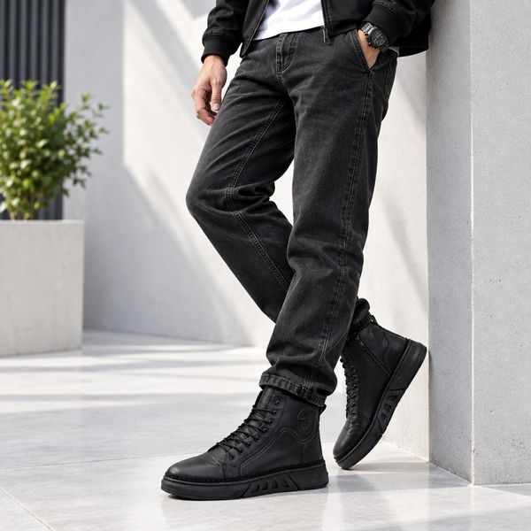 نیم بوت پرطرفدار مردانه طرح بامبو Bambo Boots