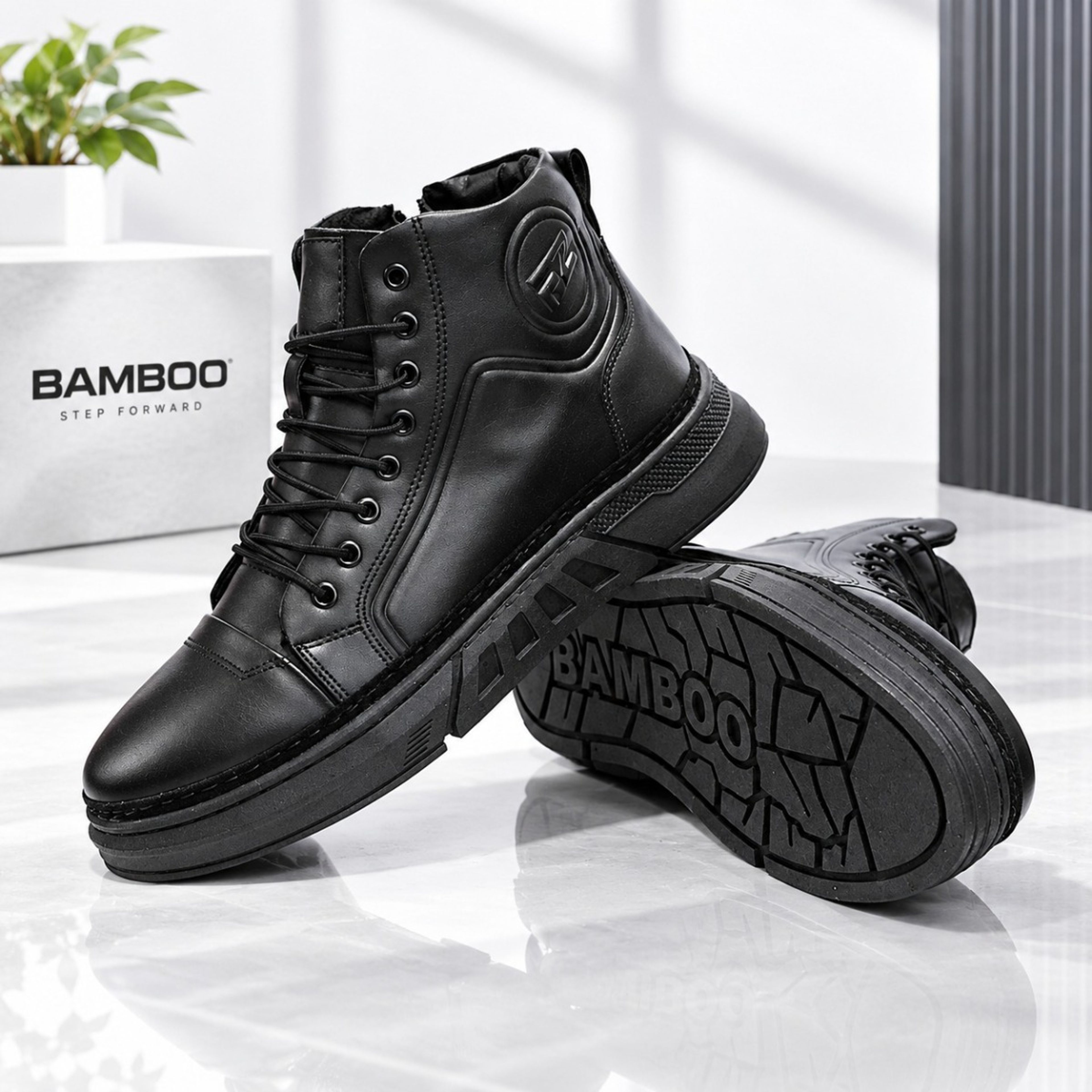 قیمت نیم بوت پرطرفدار مردانه طرح بامبو Bambo Boot