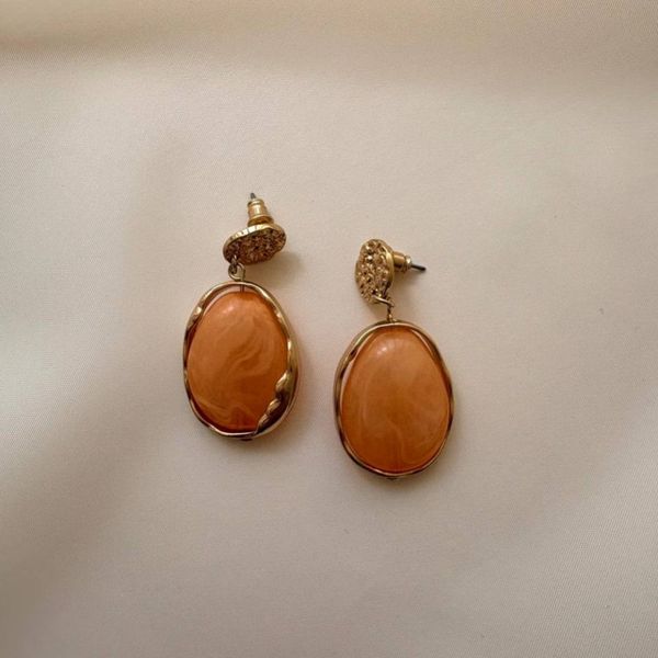 گوشواره آویز مدل Peach Glow