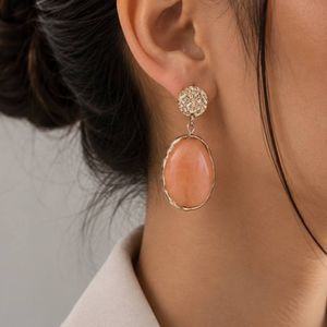 گوشواره آویز مدل Peach Glow