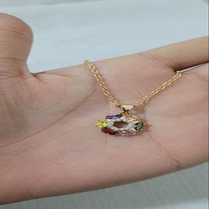 گردنبند سنگی رنگی پایه طلایی کد 14370