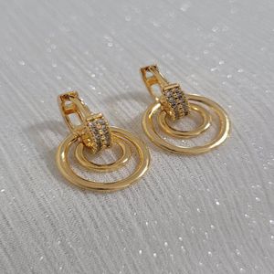 گوشواره هندسی دایره کد 14464