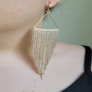 گوشواره آویز بلند کد 14485