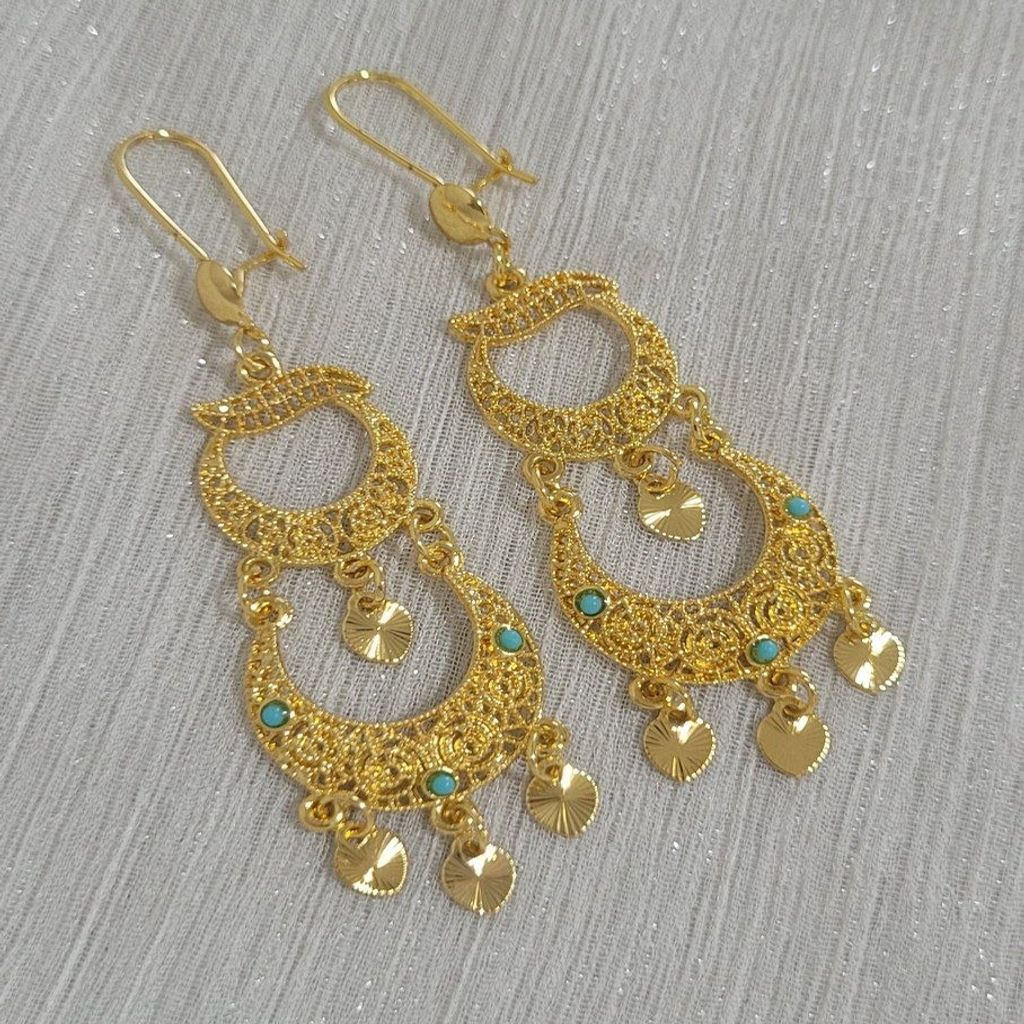 خرید اینترنتی قیمت گوشواره عربی کد 14580