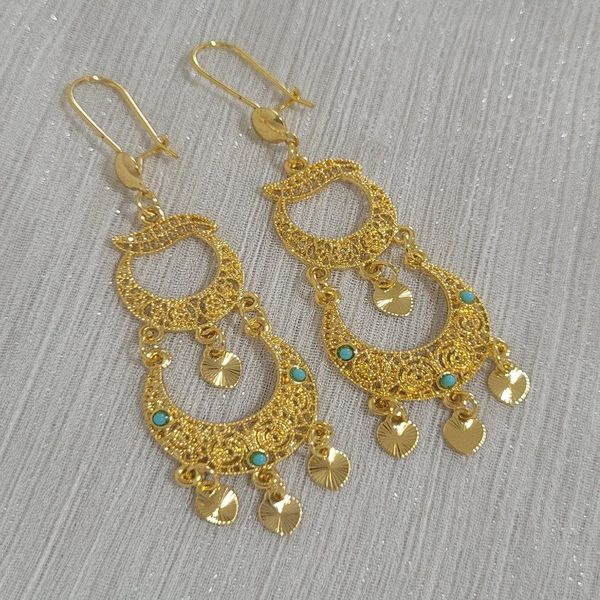گوشواره عربی کد 14580