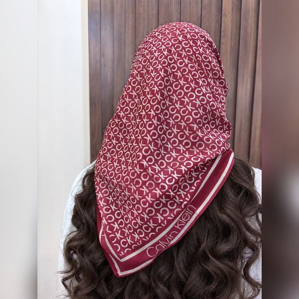 روسری مینی تمام نخ