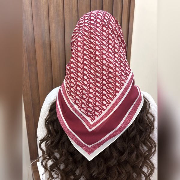 روسری مینی تمام نخ