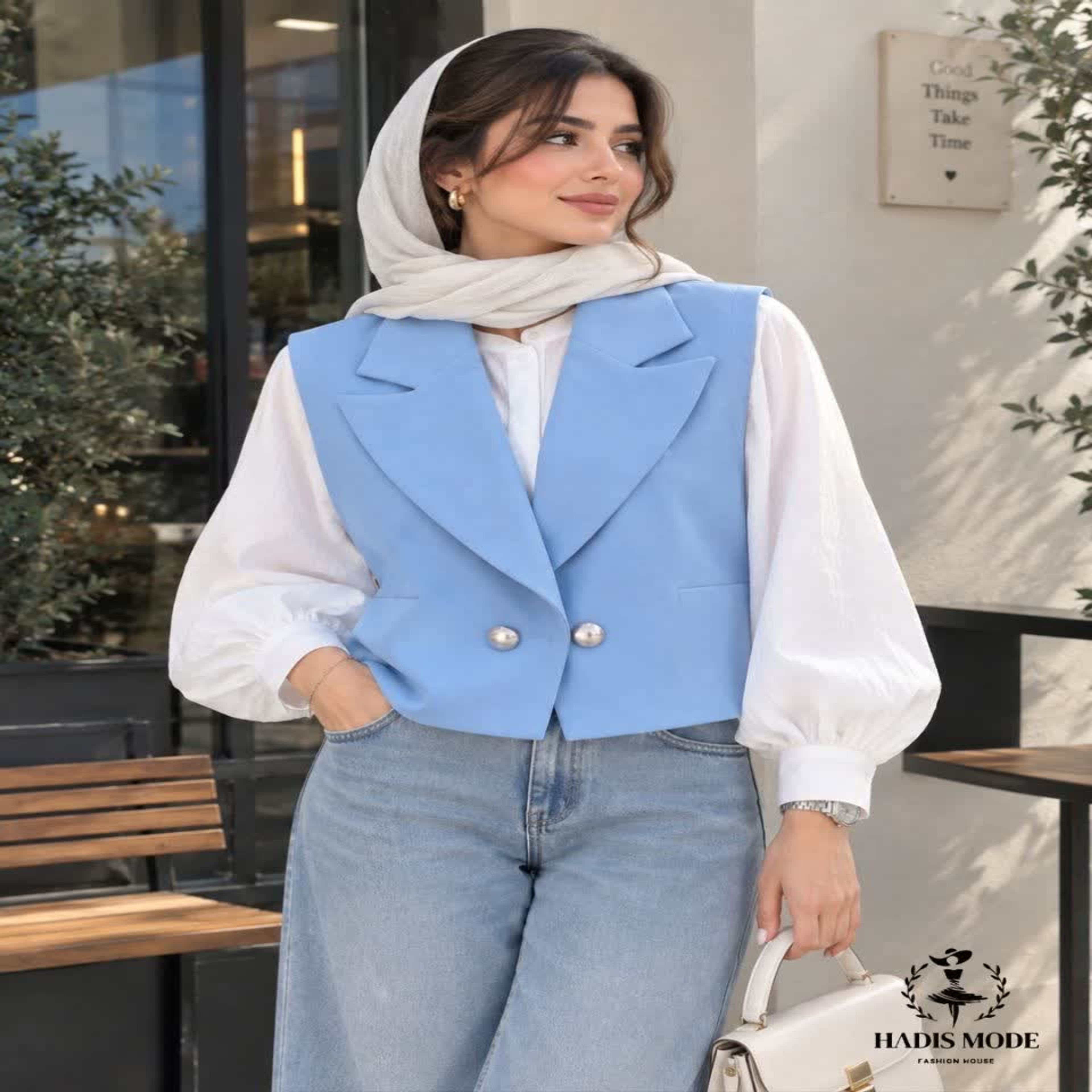 خرید اینترنتی قیمت جلیقه یا وست کرپ دخترانه زنانه جلو باز
