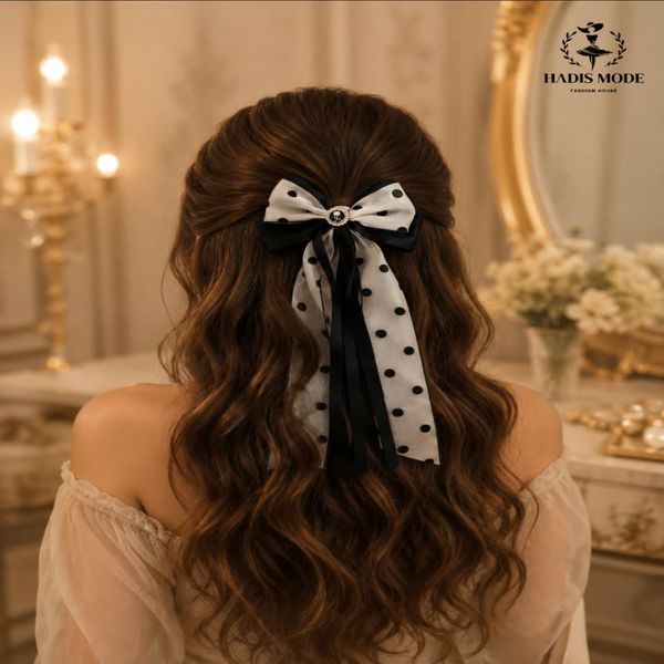 گلسر پاپیونی پینترستی دخترانه زنانه 013