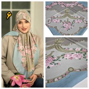 خرید آنلاین روسری ابریشم ژاکارد درجه یک مجلسی