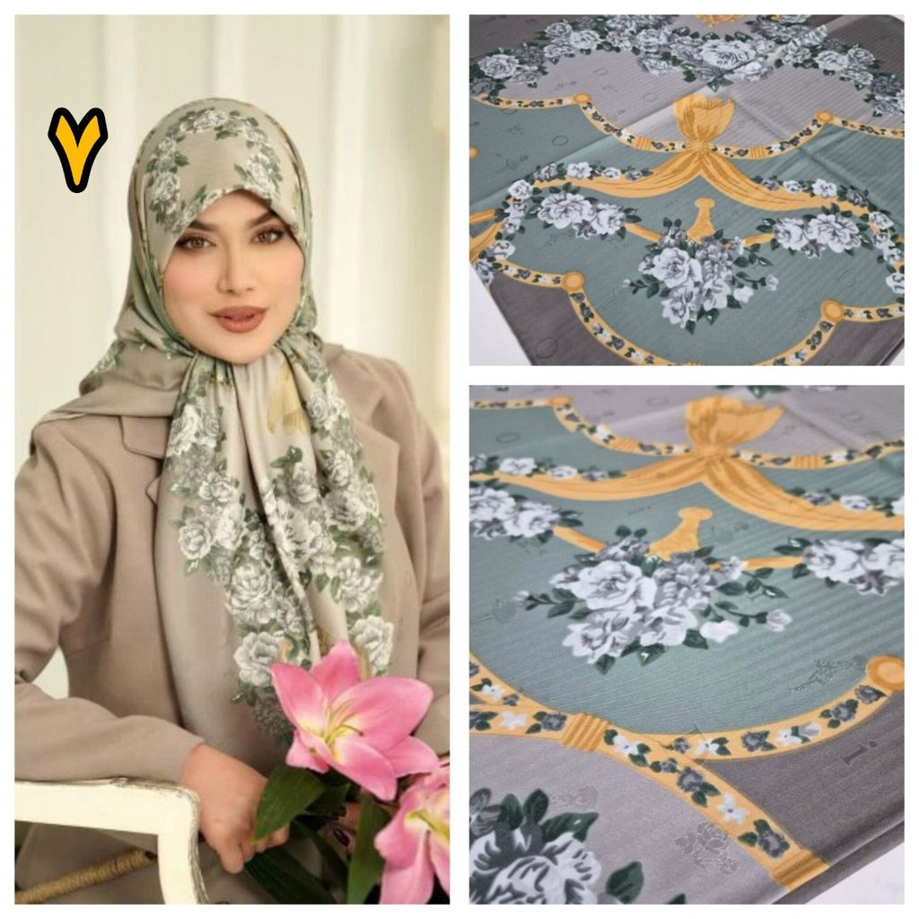 قیمت ارزان روسری ابریشم ژاکارد درجه یک مجلسی