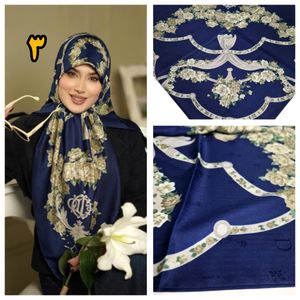 خرید انلاین روسری ابریشم ژاکارد درجه یک مجلسی