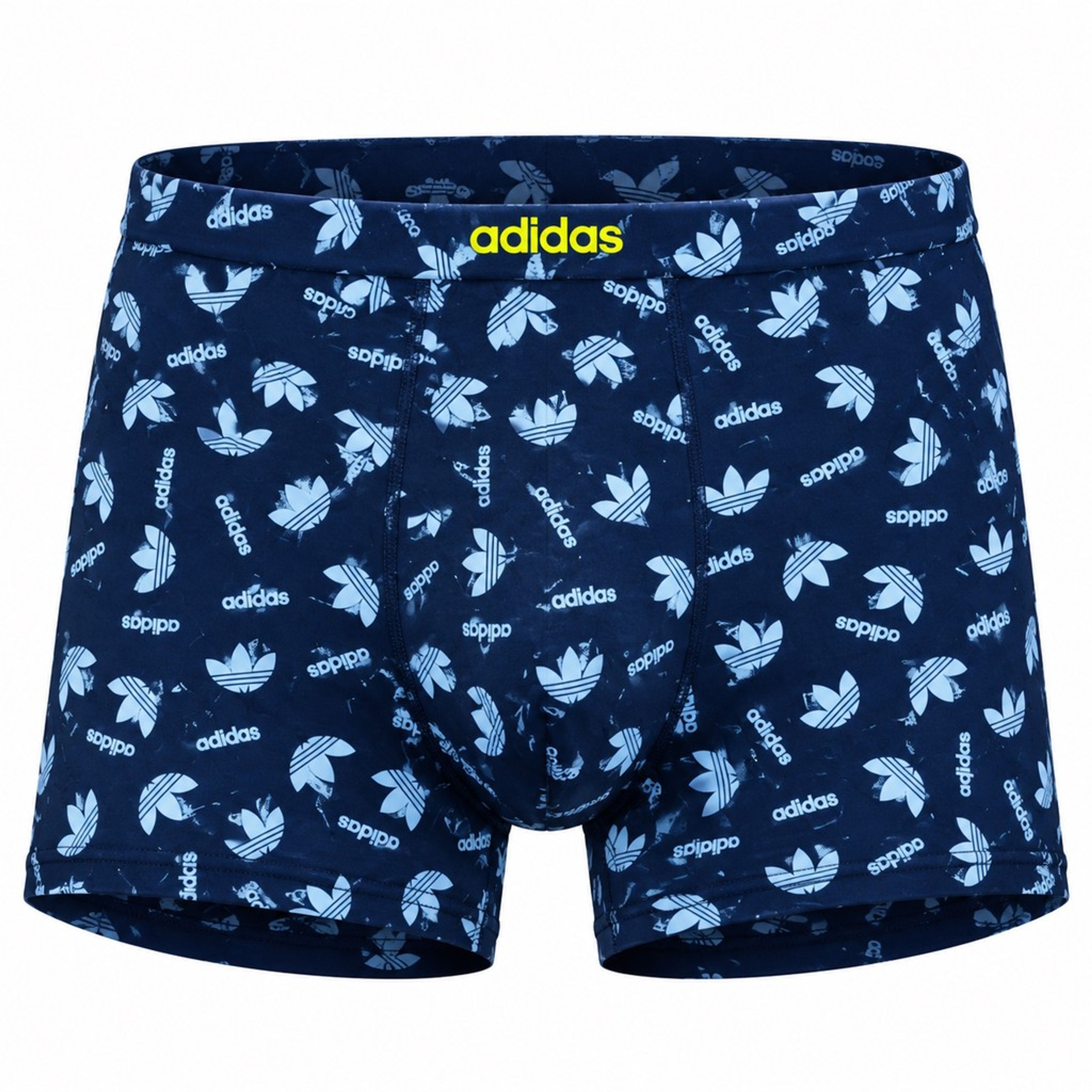 خرید اینترنتی قیمت شورت پادار مردانه نخ پنبه اعلا طرح آدیداس Adidas رنگ سرمه ای