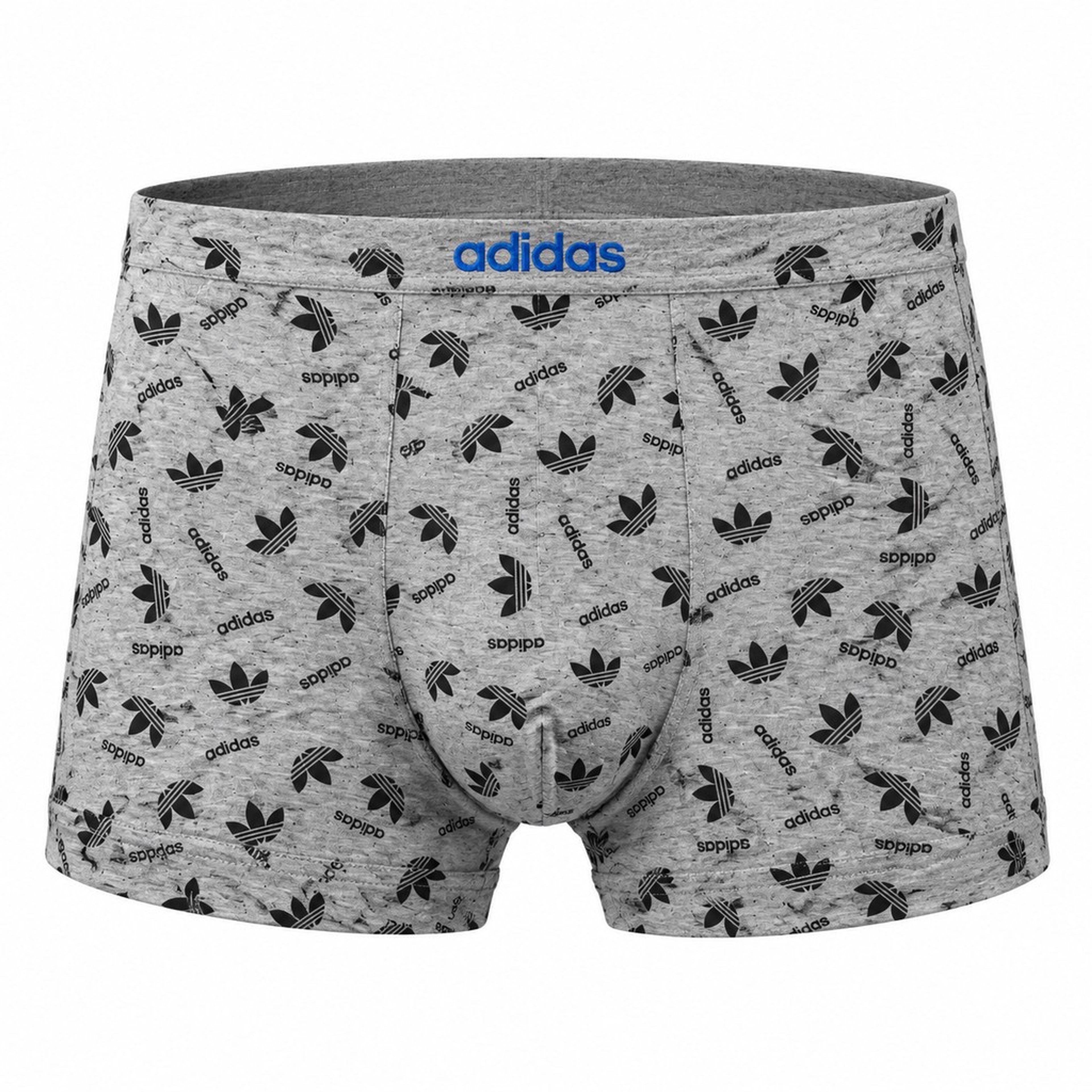 خرید اینترنتی قیمت شورت پادار مردانه نخ پنبه اعلا طرح آدیداس Adidas رنگ طوسی
