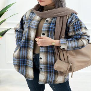 شکت چهارخونه پاییزی زنانه فریال
